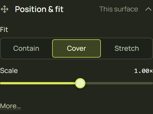 Position and fit in Simple: Fit, Scale and More