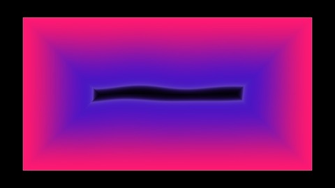 Bass Swell: Colour swells in from the outline with every bass note, its front rippling like liquid.