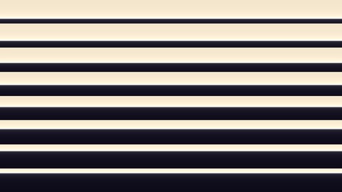 Blinds: Colour B slides in slat by slat like opening shutters, the slats cascading one after another; either side can be see-through.