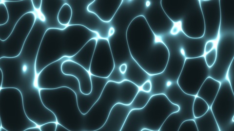 Caustics: Rippling networks of light like sunlight on the bottom of a swimming pool.