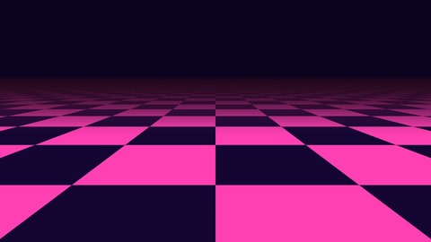 Checkerboard with its Endless floor preset