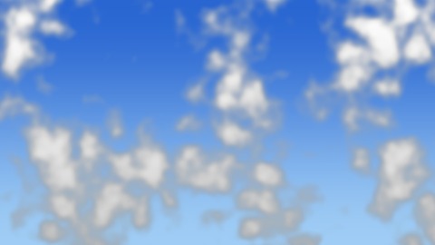 Clouds: Soft clouds drift and billow across a sky gradient, or float as see-through smoke and fog over the layers below.
