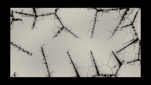 Spreading Cracks with its Cracked wall preset
