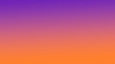 Gradient: A smooth linear or radial blend between two colours that slowly drifts.