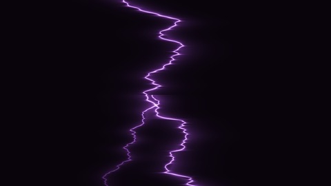 Lightning with its Violet energy preset