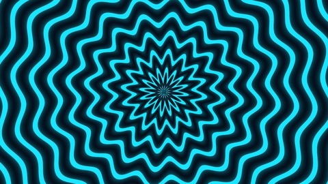 Line Patterns with its Neon tunnel preset