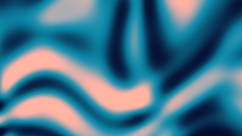 Noise Flow: Slow, fluid swirls of domain-warped noise blended across three colours.