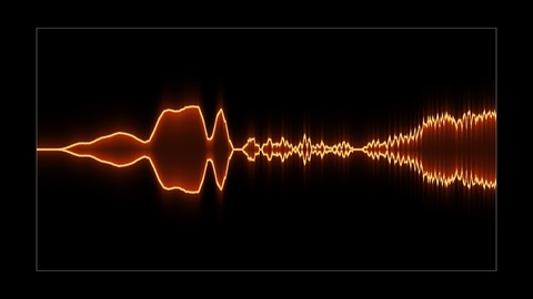 Oscilloscope with its Mirrored spectrum preset