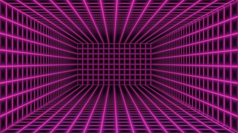 Recessed Box with its Neon room preset