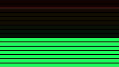 VU Fill: The sound level fills the surface like a studio meter, with a peak line that holds and falls.